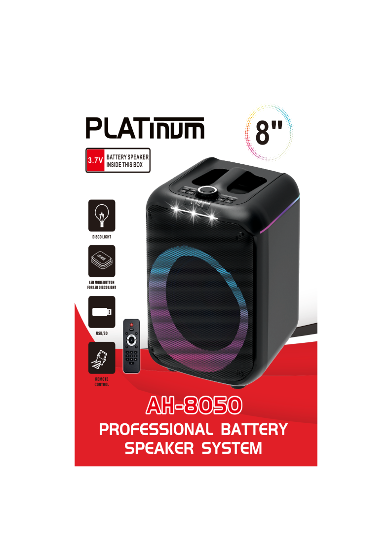 Platinum PartyBox AH-8050