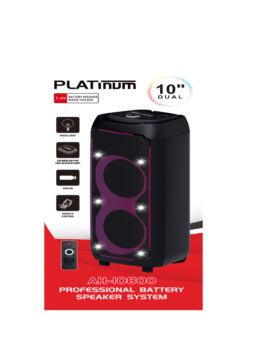 Platinum PartyBox AH-10800