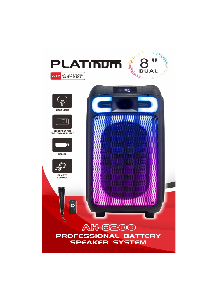 Platinum PartyBox AH-8200