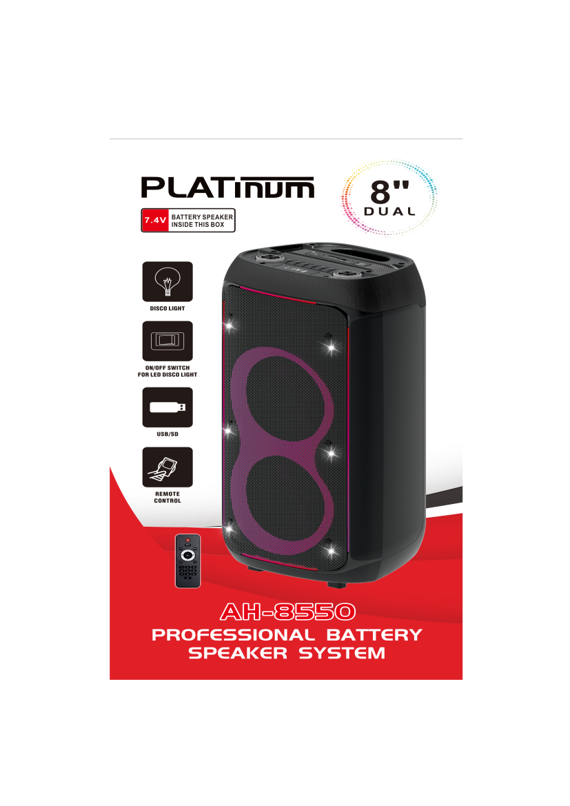 Platinum PartyBox AH-8550