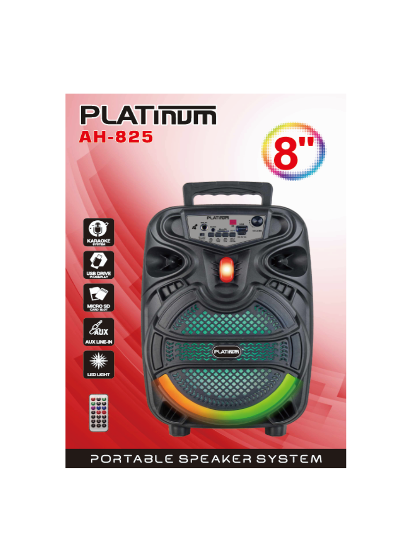 Platinum Speaker AH-825