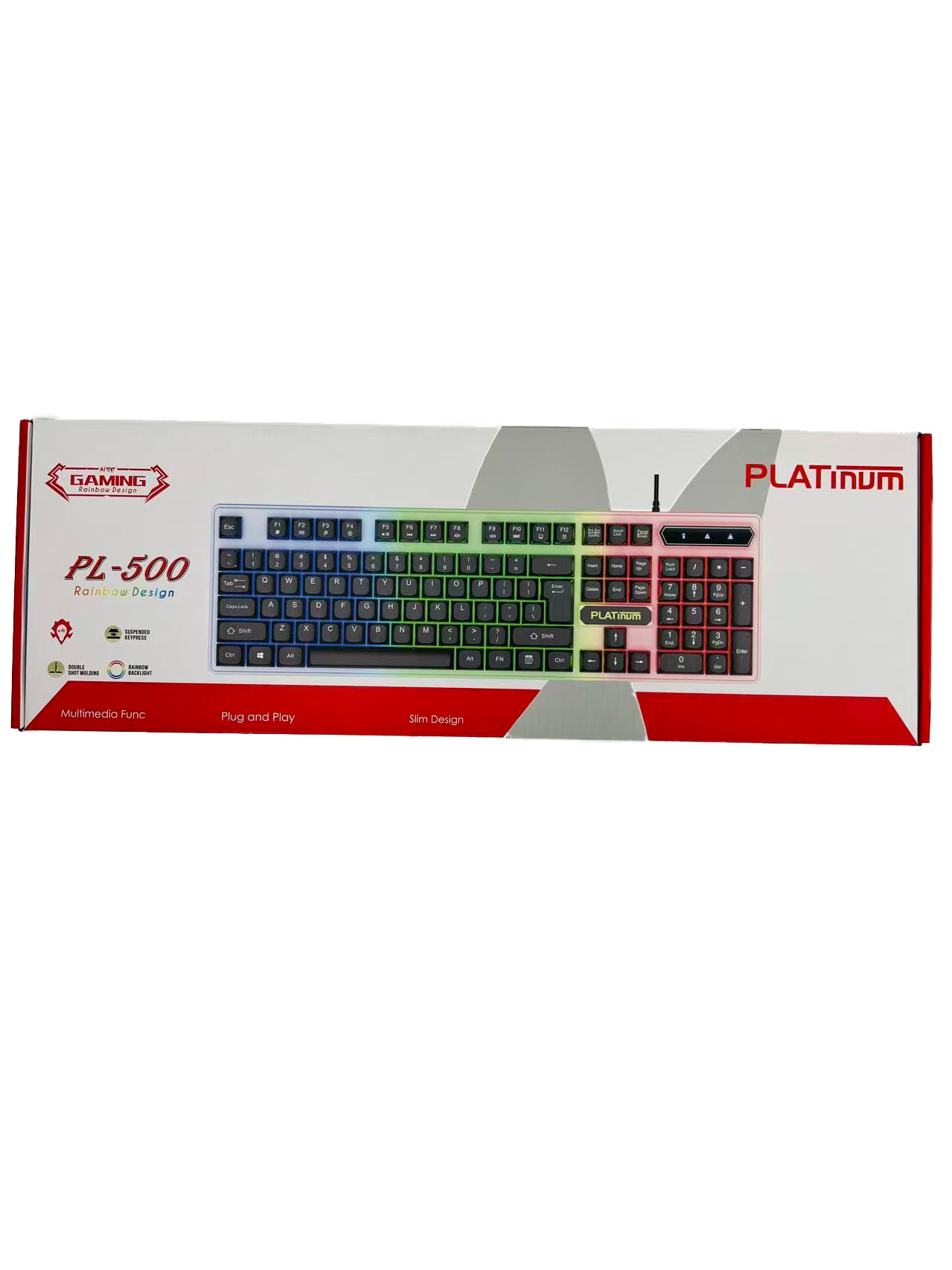 Keyboard Platinum PL-500 (RGB)