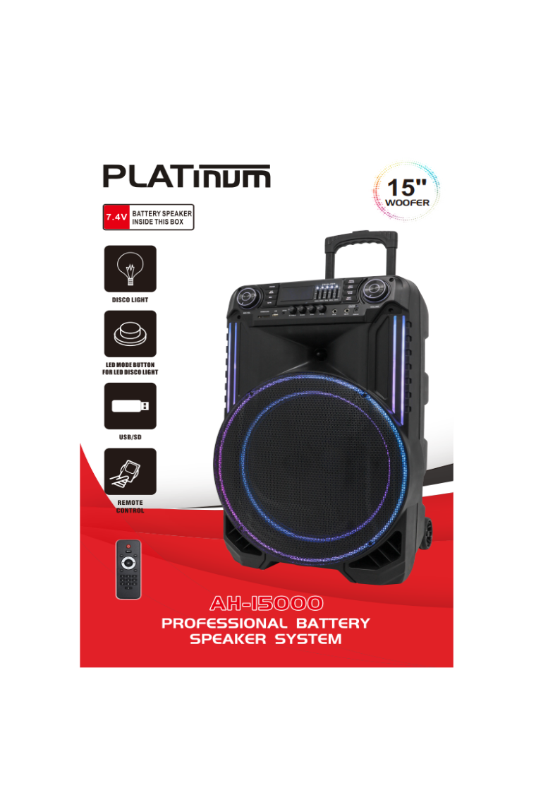 Platinum PartyBox AH-15000
