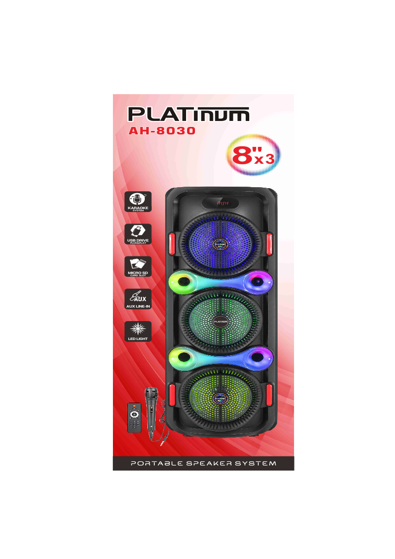 Platinum Speaker AH-8030